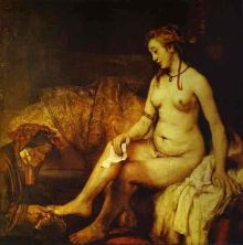 Haga click para ver la imagen ampliada bathsheba with king david's letter.jpg